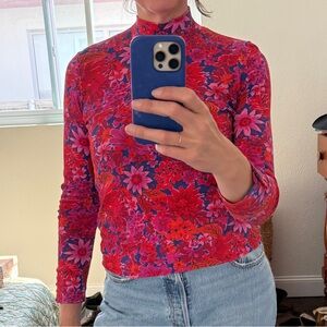 Sezane Felix Jumper in Fuchsia Paradise